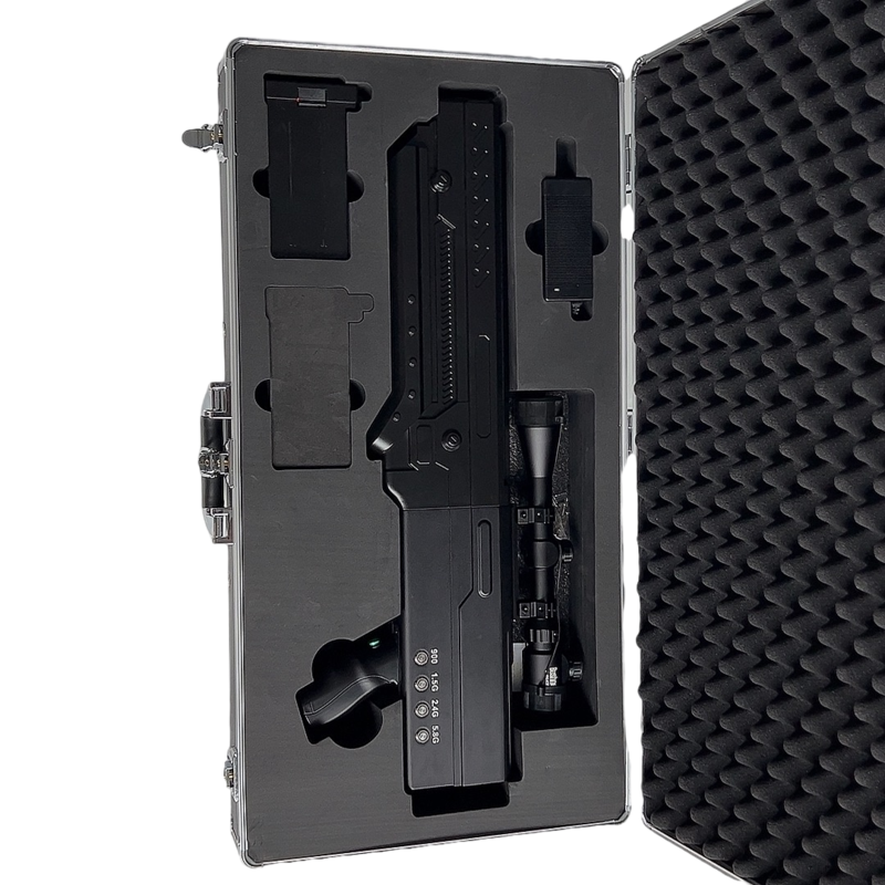  嘉定手持便携式枪型低空防御反制四通道B型