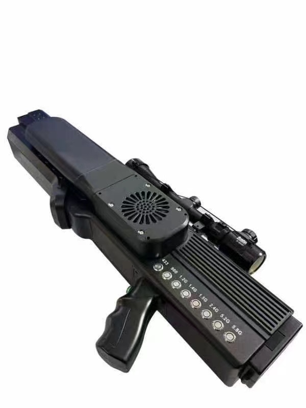  嘉定手持便携式枪型低空防御反制八通道